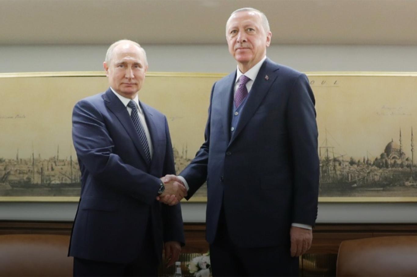 Erdoğan, Russian President Vladimir Putin talk over the phone